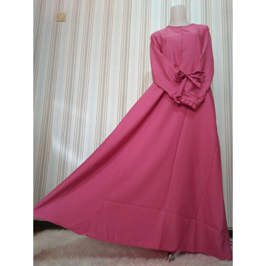 Gamis BALOTELLI SIZE L Zahra Azka ihsan gamis syari tanah abang jipon maxidress dress busana muslim