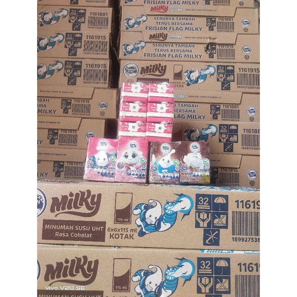 PROMO Frisian flag susu kotak milky 1 dus