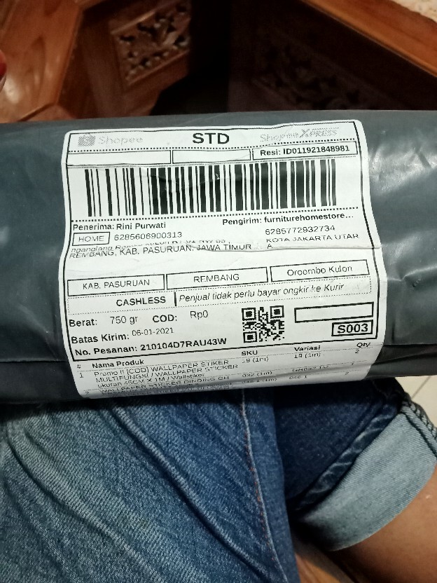 Promo Hot Termurah Cod Wallpaper Dinding Gh Premium Quality 45cm X 1mtr_furniturehomestore88 Terbaru