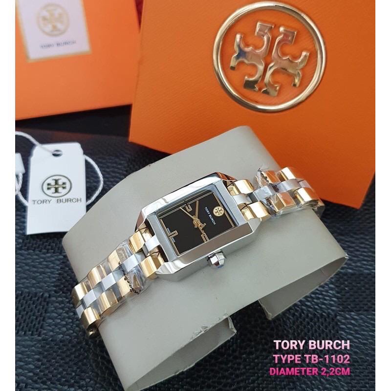 PROMO BIGSALE ‼️ JAM TANGAN WANITA TORY BURCH TB 1101 ORIGINAL GARANSI 1 TAHUN
