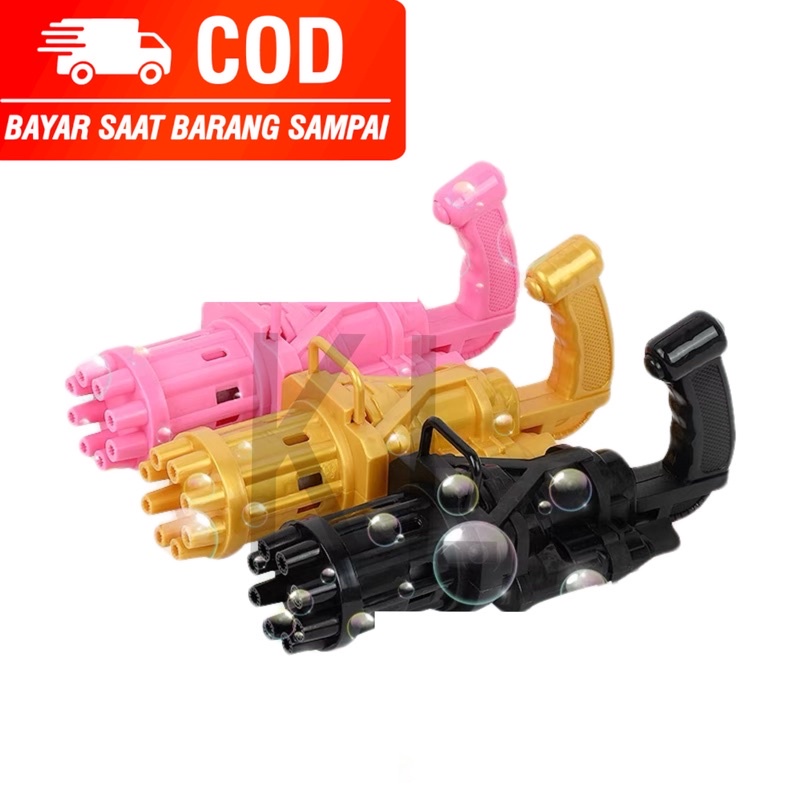 Tembakan Pistol Bubble Gun/Mainan Anak Bubble Gun SNI FU1145