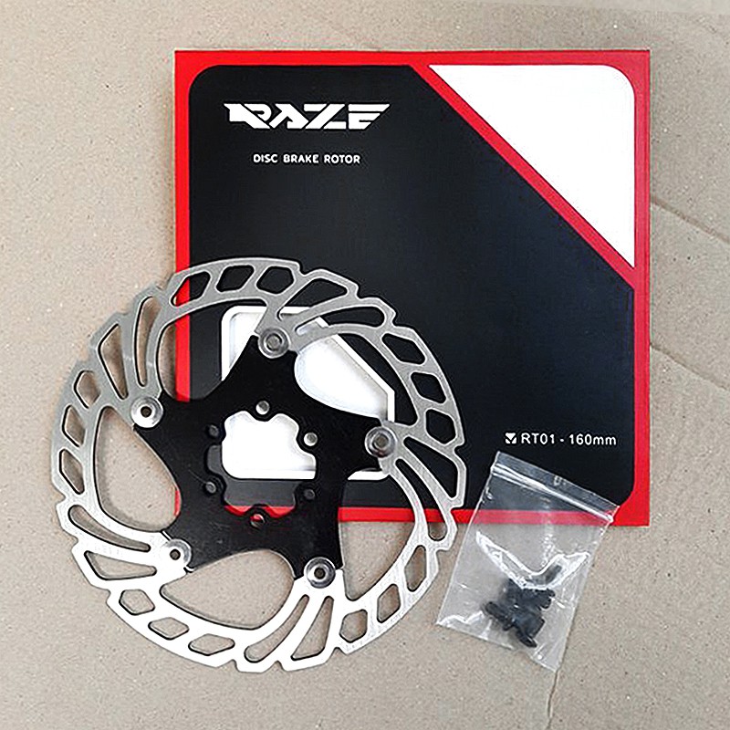 Rotor RAZE RT-01 (HITAM) Floating Six Bolts 160mm