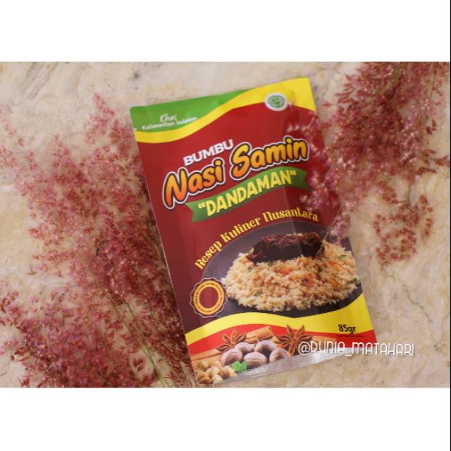 

Bumbu Nasi Samin Dandaman