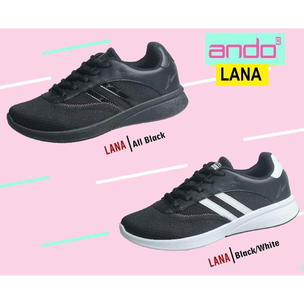 ANDO LANA 100% ORIGINAL SEPATU SNEAKERS SPORT KUALITAS IMPORT PROMO DISKON MURAH