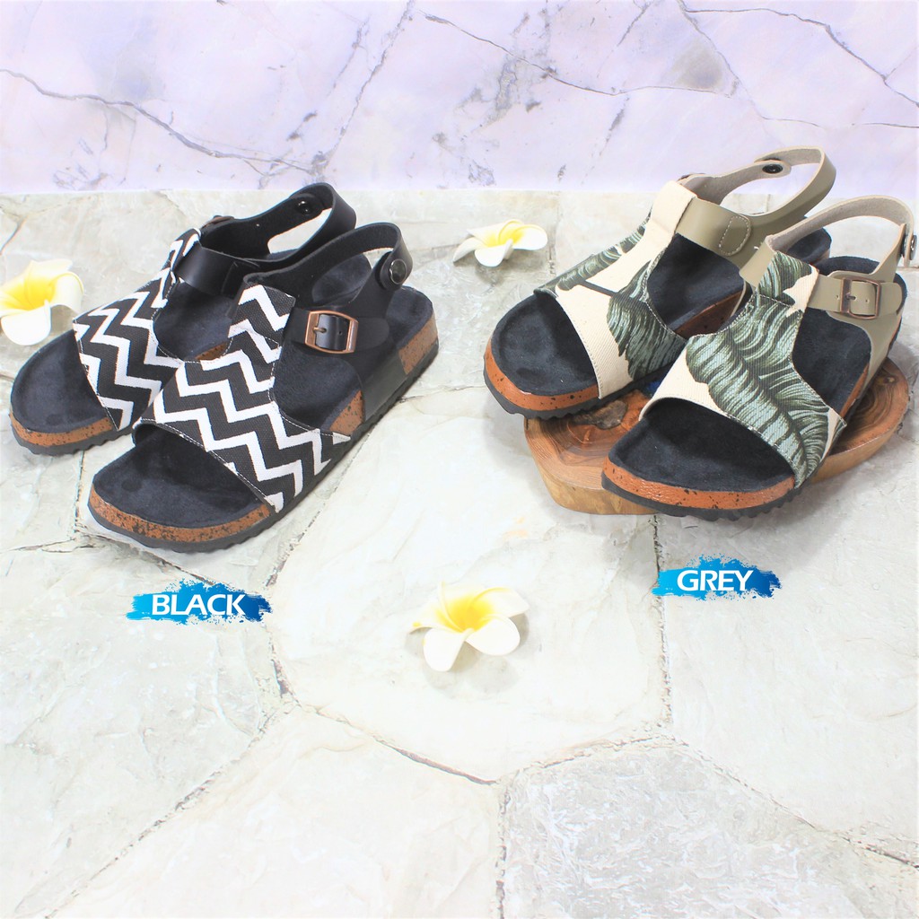 Sandal Strap Wanita Zelmy | Sandal Tali | Slip Sandal Wanita Flatbed | Sandal Slempang Wanita