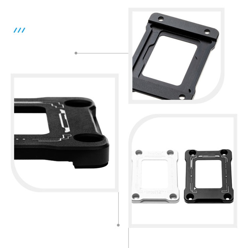 Btsg LGA1700 12th Gen CPU Buckle Protector Lentur Koreksi Fixer Braket Anti-Drop