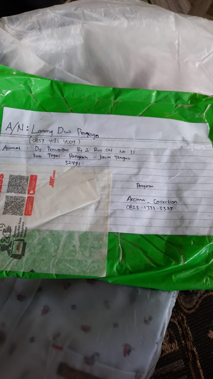 Baju Batik Maura Couple - Sania Ruffle Batik Couple Ori Ndoro Jowi Dnt