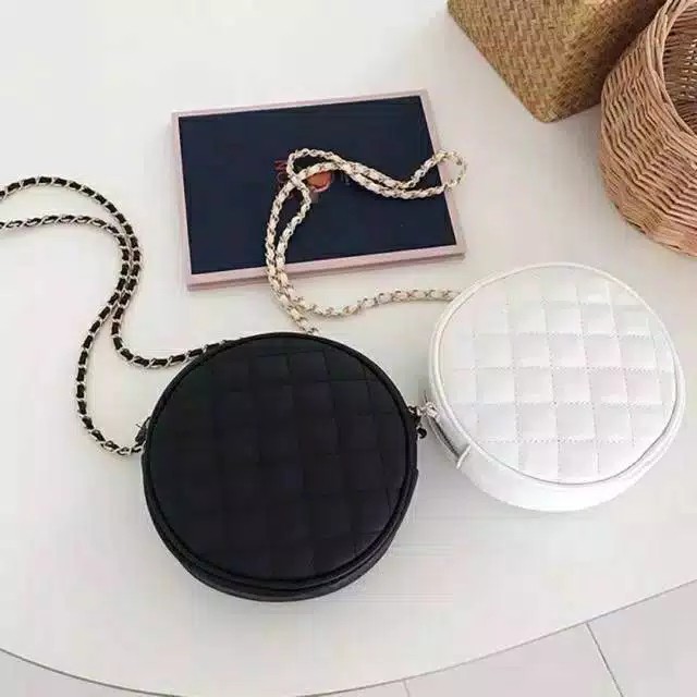 Tas Selempang wanita JAIT BULAT BN | Sling Bag korea wanita cantik