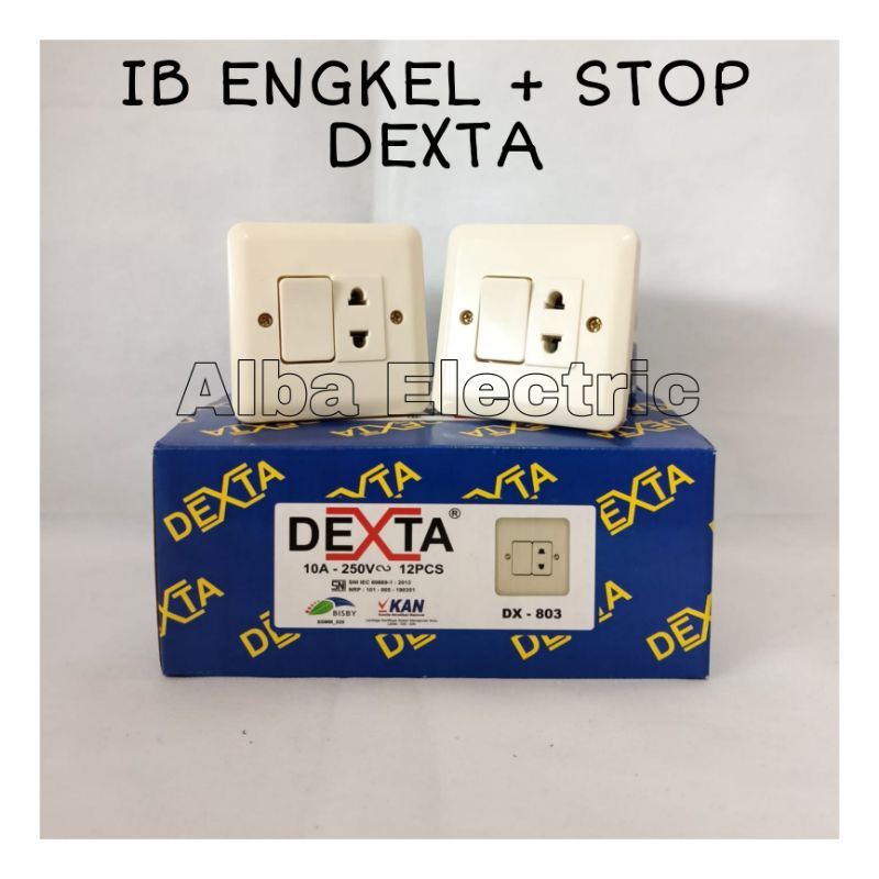 IB ENGKEL STOP KONTAK DX 803 DEXTA/IB engkel stop kontak DX 803 DEXTA