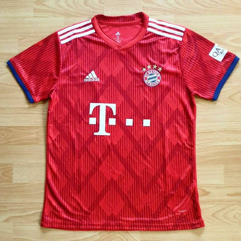 Jersey Bayern Munchen Home 2018-2019 Baju Bola Jerman Germany GO Munich Klasik Grade Ori Adidas