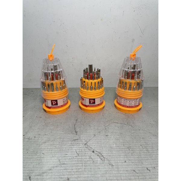 obeng set 31 in 1 primero / obeng set multifungsi / obeng serbaguna / obeng arloji primero / obeng set telur / obeng mini service / obeng elektronik / obeng hp / obeng jam / obeng mini murah