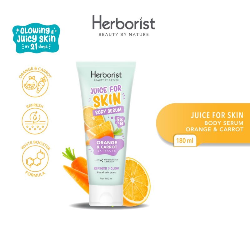 herborist juice for skin body serum 180ml