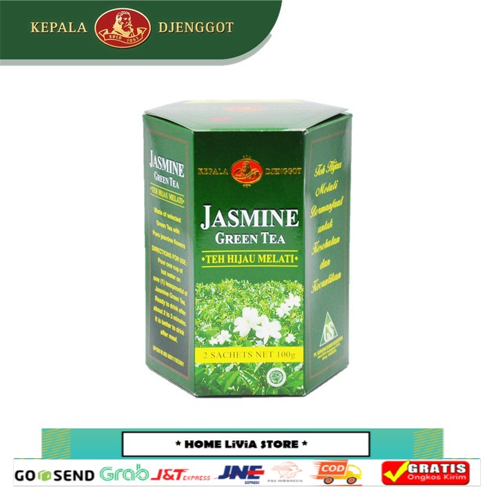 

Kepala Djenggot Green Tea Jasmine 100gr