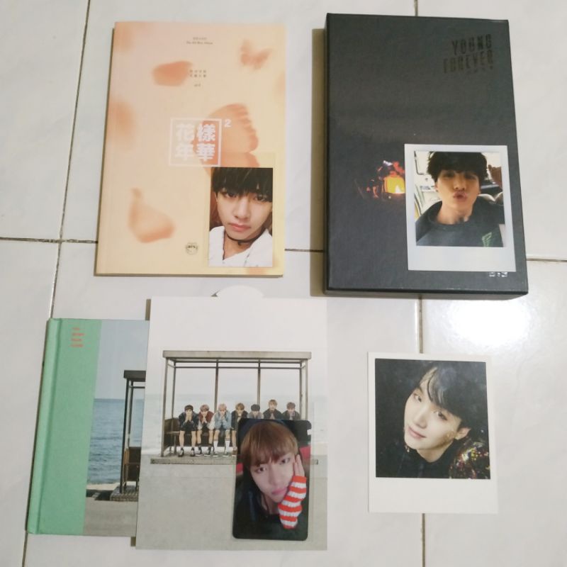 [UNSEALED/SECONDHAND] BTS ALBUM (YNWA, HYYH, YOUNG FOREVER) + PC V TAEHYUNG JUNGKOOK SUGA WINGS ONLY