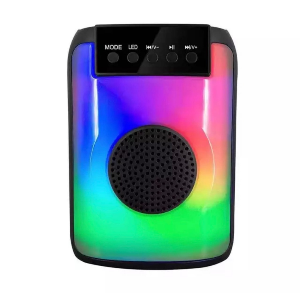 Speaker Bluetooth RGB Led BT-1811 Portable Wireless Speaker BT-1811 Led