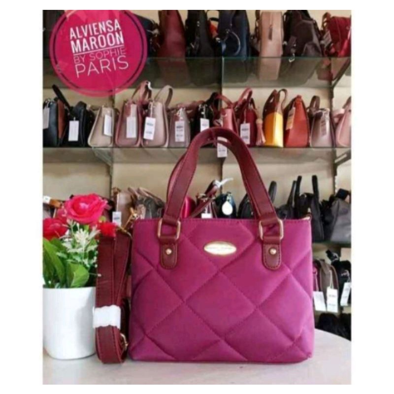 tas alviensa maroon sophie martin