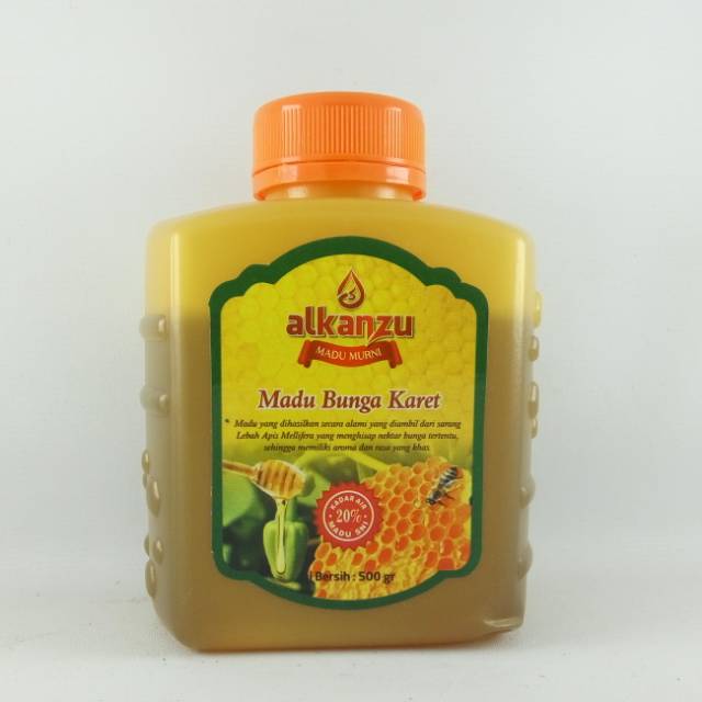 

Madu bunga karet alkanzu 500gr