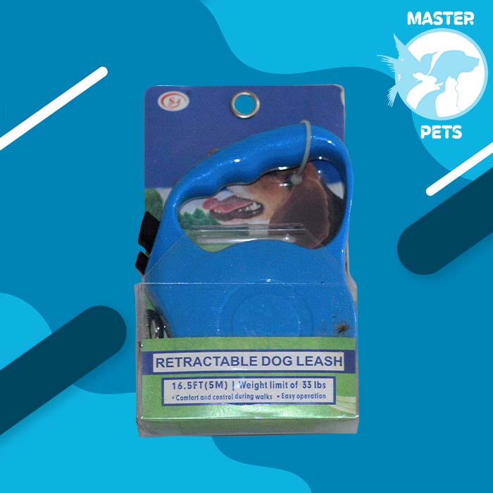 Tali Tuntun HEWAN SJ-188-5M / RETRACTABLE DOG LEASH 5M