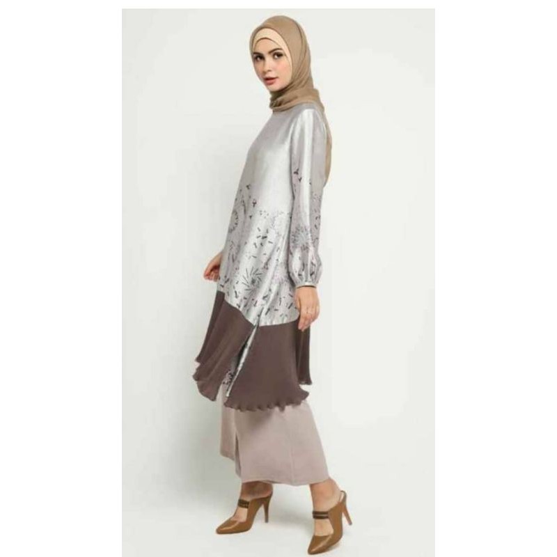 andaliman tunik by #riamiranda #riamirandasale cream size M New