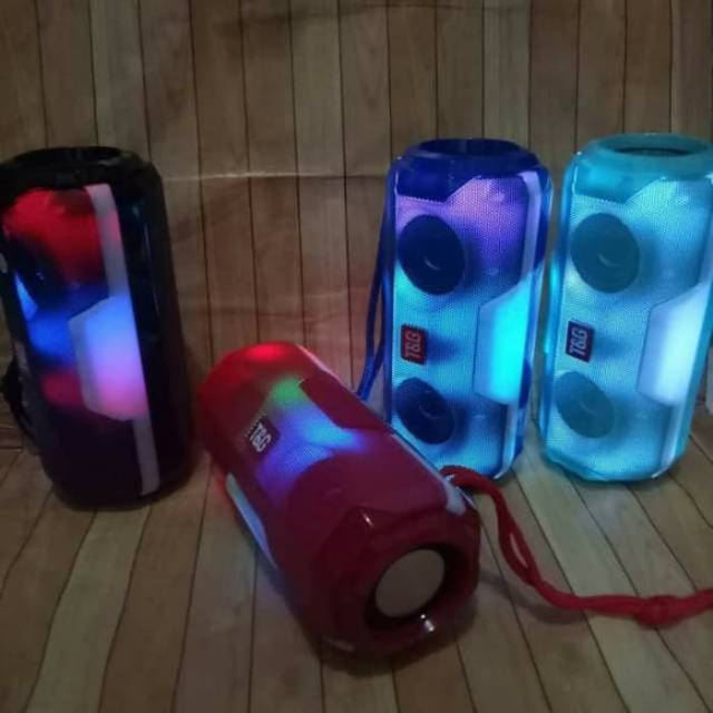 Speaker Bluetooth JBL TG 143 Double Bass LED