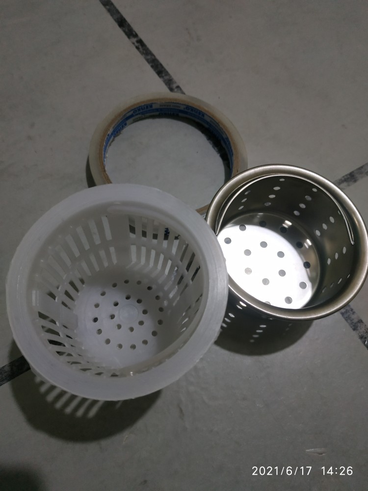 Saringan Afur Dalam Stainless Wastafel Bak Cuci Piring