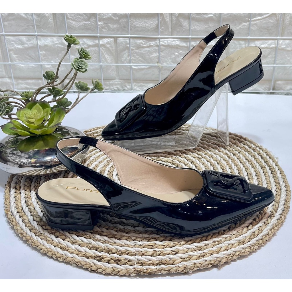 Sandal Purple Y033 - Sepatu Wanita Heels - Heels Shoes Purple