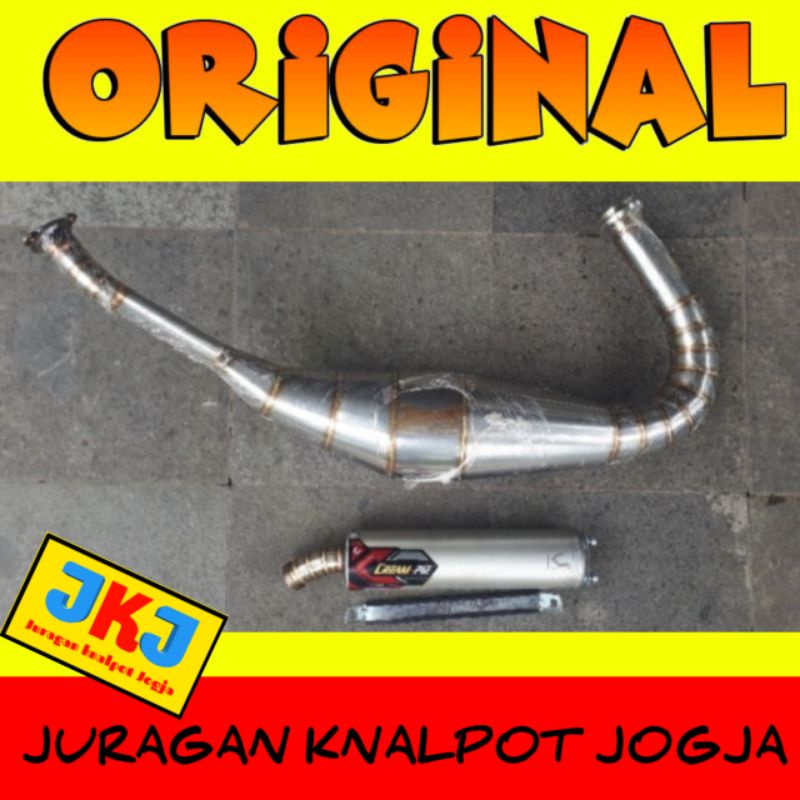 Knalpot Creampie Original RX king PDK Stenlis