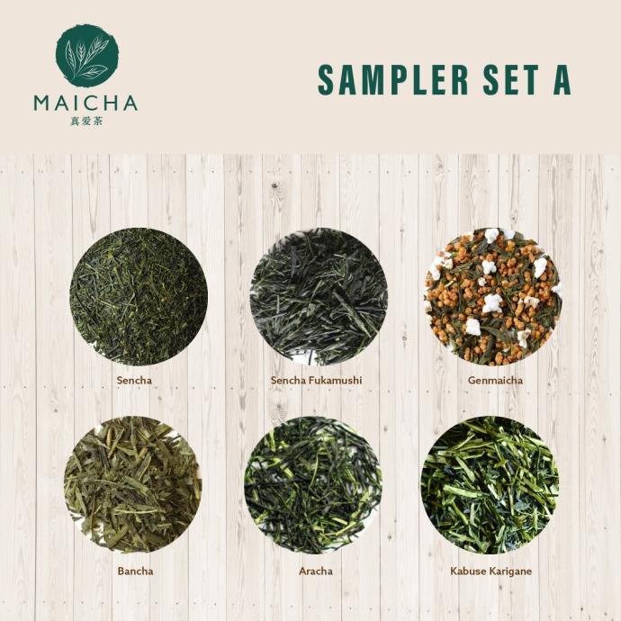 

(BISA COD) Sampler Set A - Japanese Tea Loose Leaf BOOM SALE Kode 914