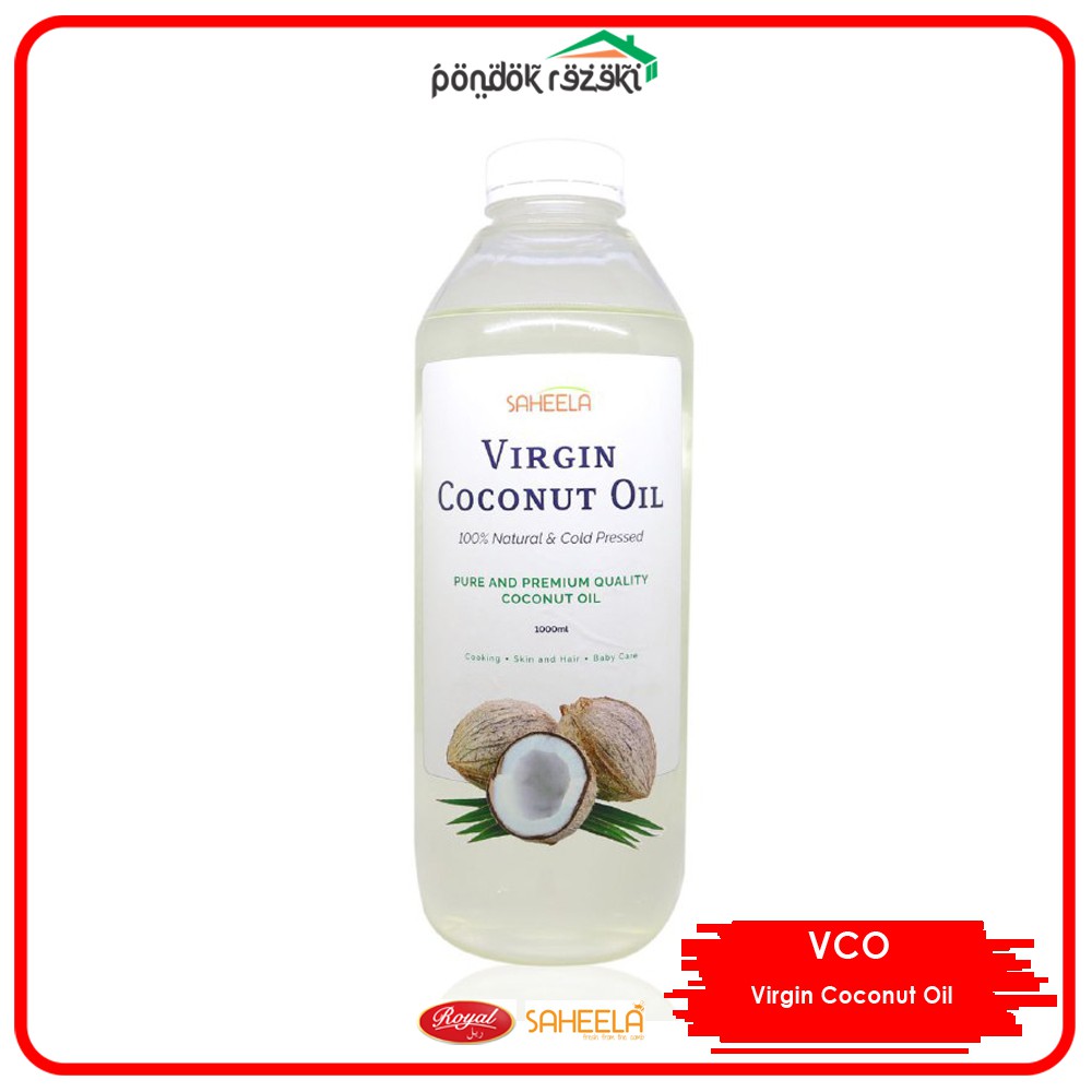 

Coconut Oil VCO Saheela 1000 ml 1 Liter Minyak Kelapa