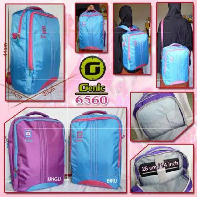 Tas genic Tas sekolah genic Tas ransel genic