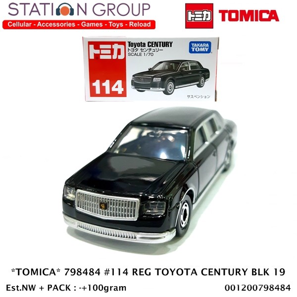 TOMICA 798484 #114 REGULAR TOYOTA CENTURY BLACK 19