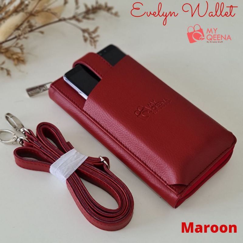 DOMPET HP EVELYN WALLET MY QEENA BY KIRANA STUFF