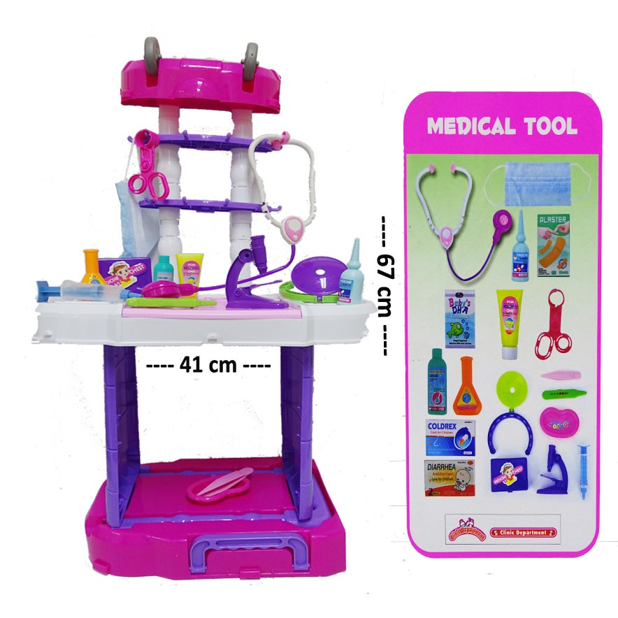 Sekawantoys Mainan Anak Dokter dokteran / Little Doctor 3 in 1 TERMURAH!!! ( SKW.087 )