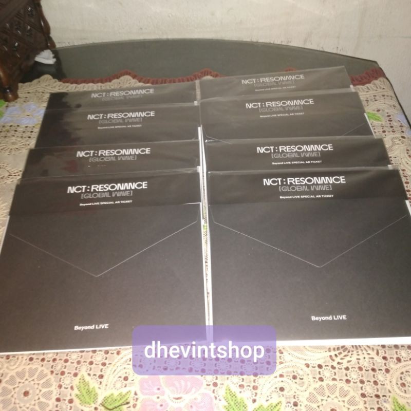 [READY STOCK] AR TICKET NCT RESONANCE SEALED JAEMIN JAEHYUN TAEYONG MARK HAECHAN