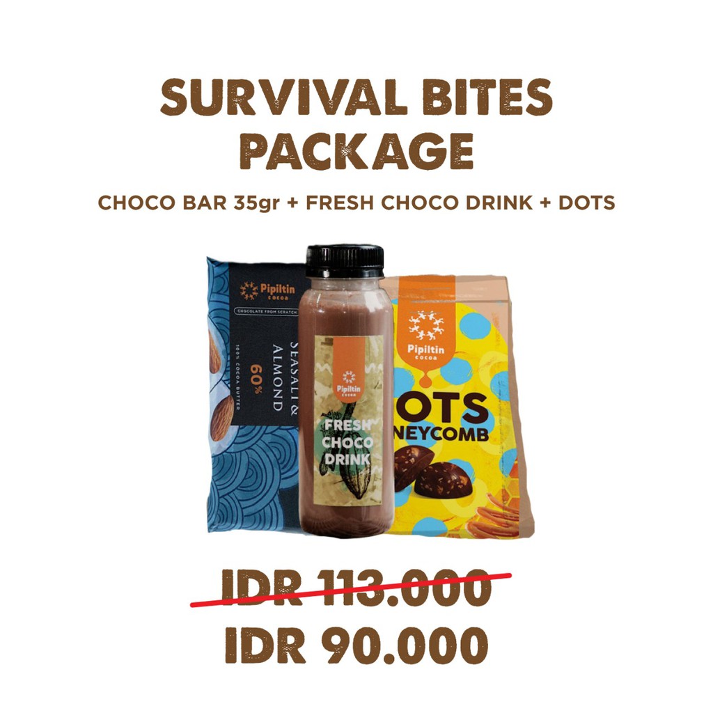 

Pipiltin Cocoa Survival Bites Package