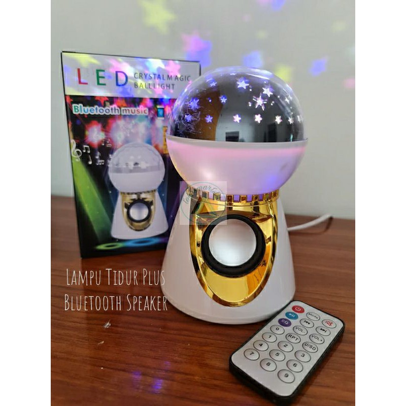 Lampu Disco Proyektor Plus Speaker Bluetooth UFO 961-2