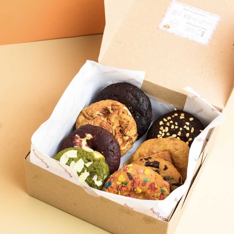 

soft cookies 8 pcs bellycious premium