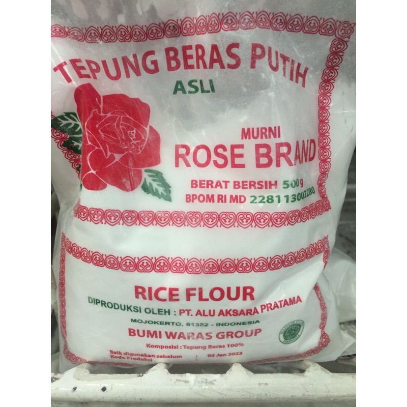 

Rose Brand Tepung Beras 500G