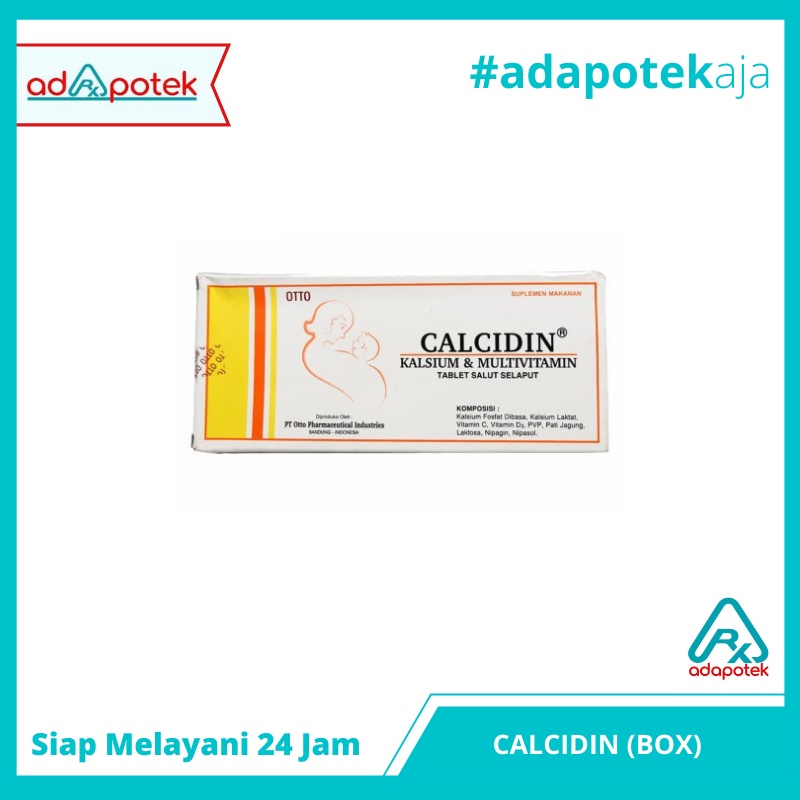 CALCIDIN BOX 100 TABLET