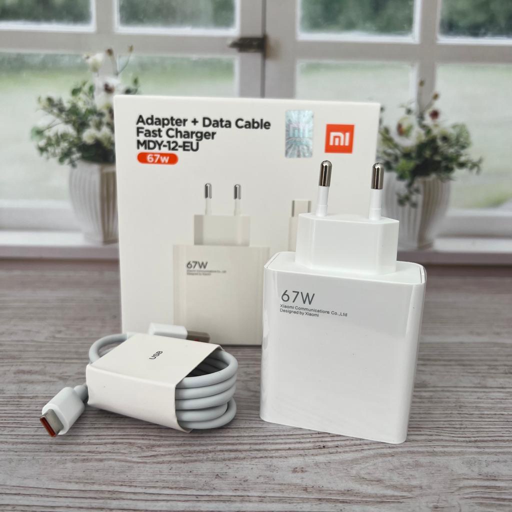 Charger Xiaomi 67W Original Fast charging tipe C