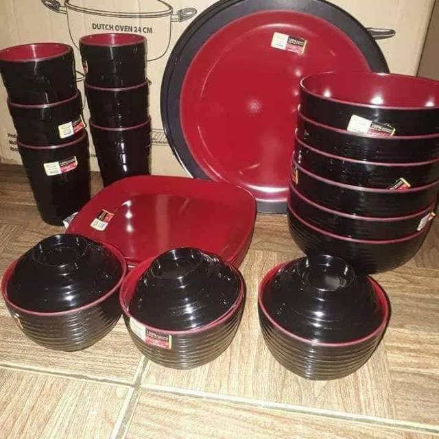 Golden dragon melamin set ekonomis