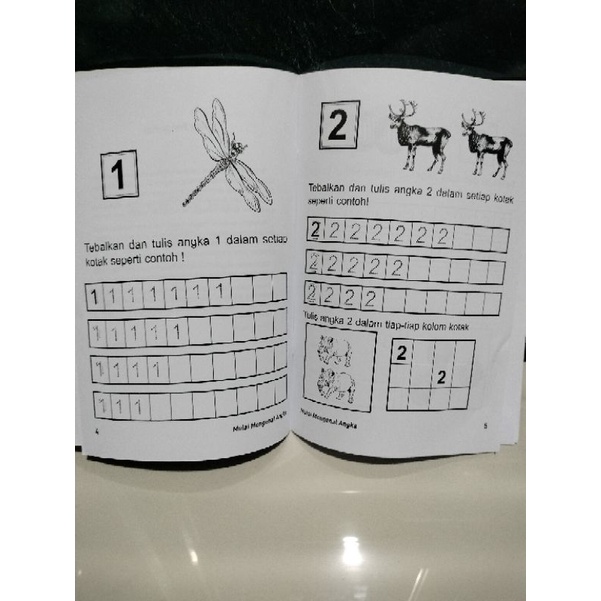 buku mulai mengenal angka 16x24cm