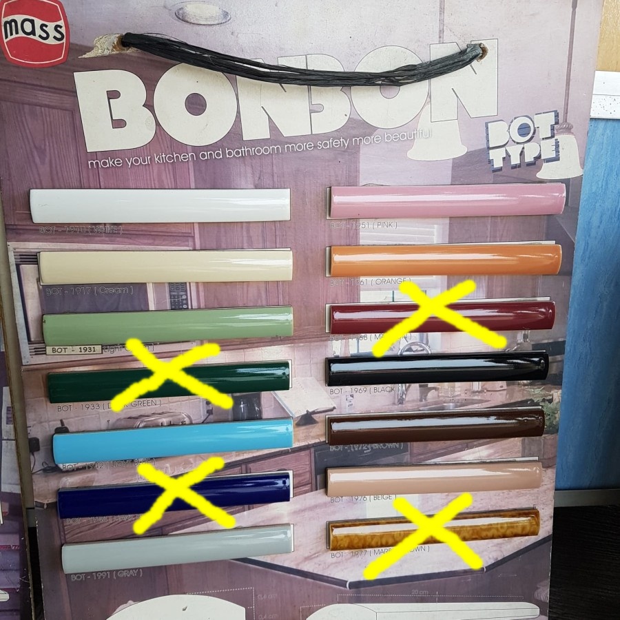 Bon-Bon / Kuku Macan Keramik 20Cm Polos