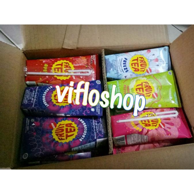 

BAYAR DITEMPAT Fruit Tea / Fruitea Pouch Aneka Rasa 200 ml (Isi 24)/MINUMAN COLLAGEN/MINUMAN YOYIC/MINUMAN DIET/MINUMAN PEMUTIH BADAN/MINUMAN KOREA/MINUMAN KEMASAN/MINUMAN KALENG/MINUMAN KOTAK/MINUMAN SEHAT HERBAL/MINUMAN SEHAT UNTUK TUBUH/MINUMAN SEHAT