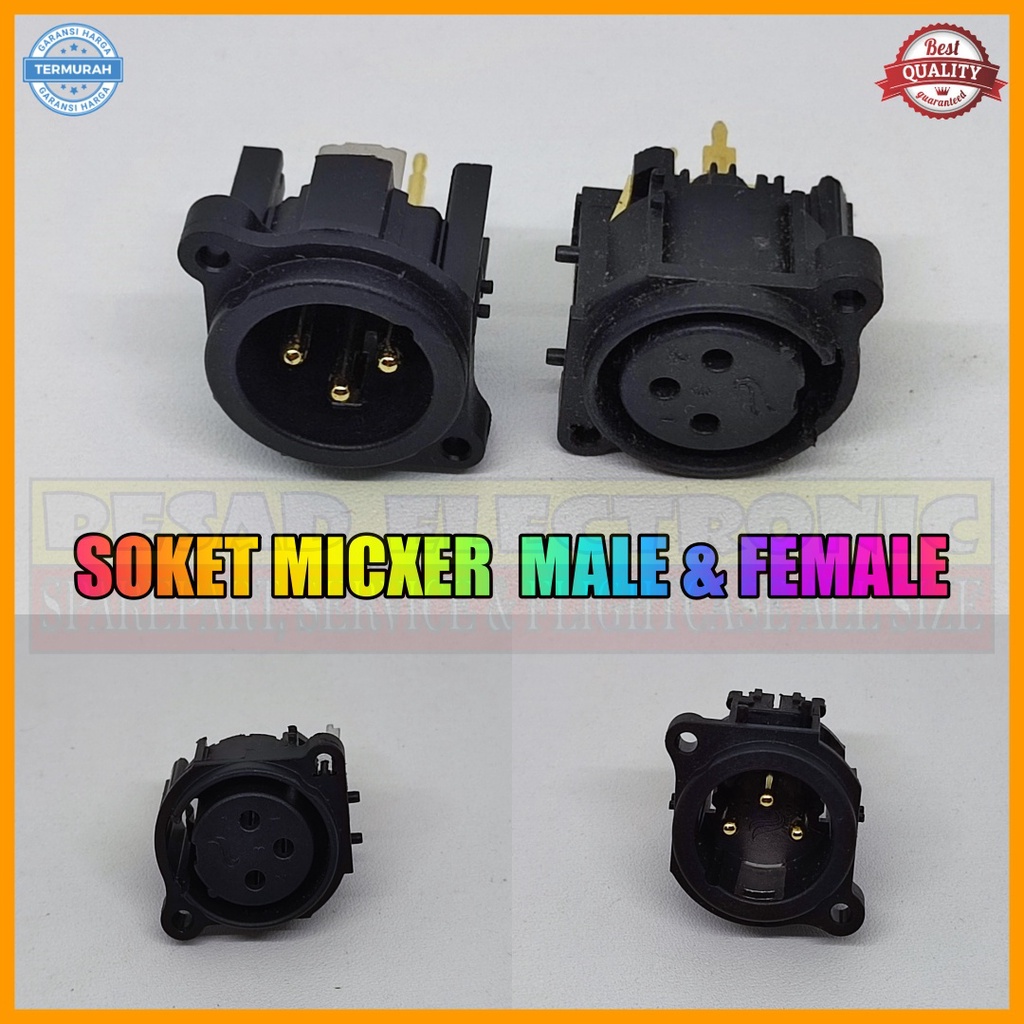 SOKET JACK CANON MICXER INPUT CANON