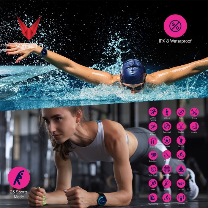 VYATTA BUNDLE AIRBOOM ANC MAX + FITME SOUL- BLUETOOTH HEADSET&WATCH