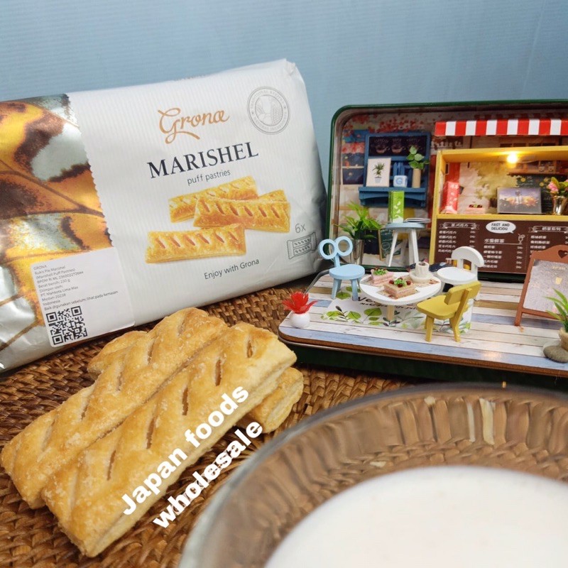 

Grona Marishel Puff Pastries 230gr / snack impor / cemilan turki