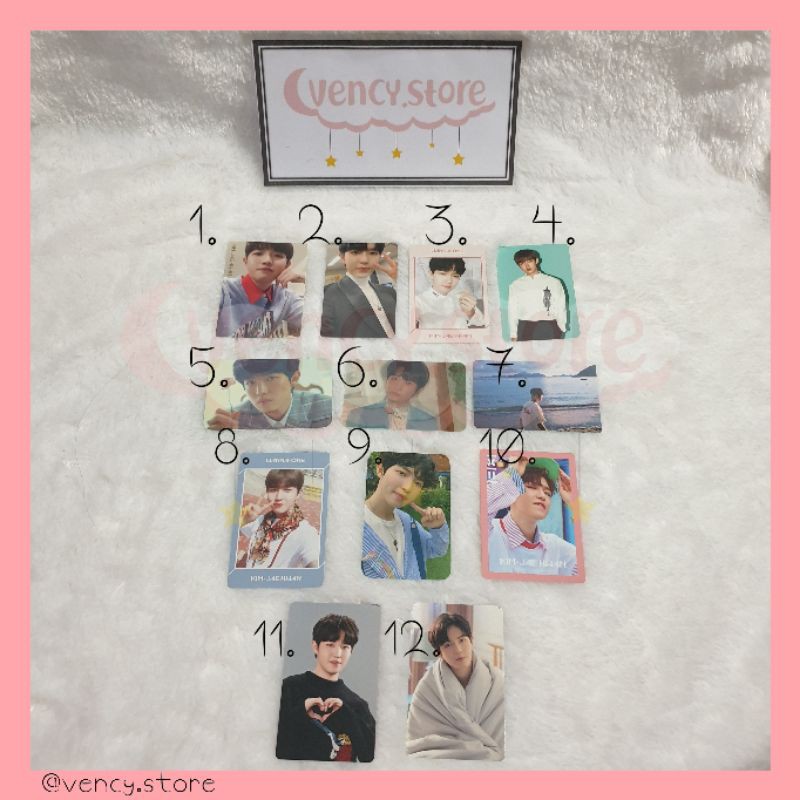 [READY STOCK] Photocard Jaehwan Makestar Sehun EXO wanna one jaehwan park jihoon daniel photocard