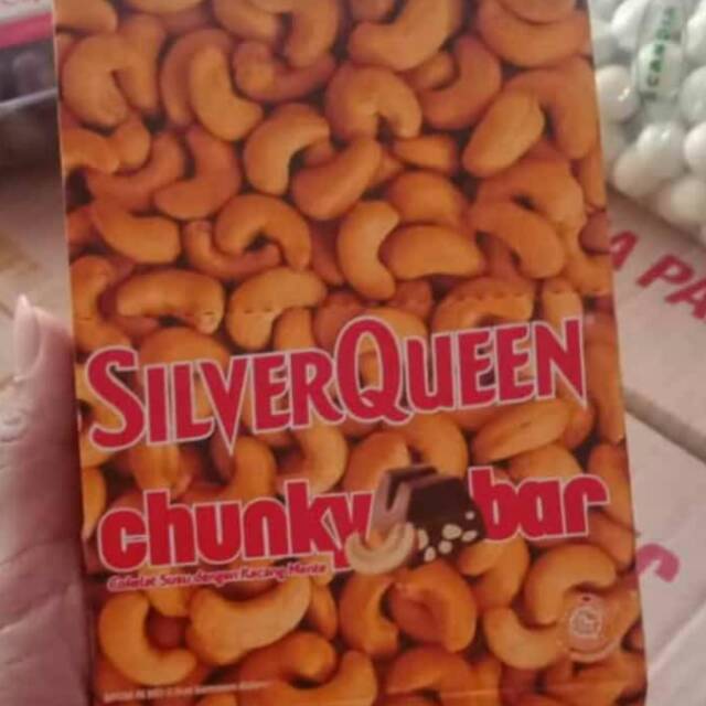 

Silverqueen chunkybar kemasan box