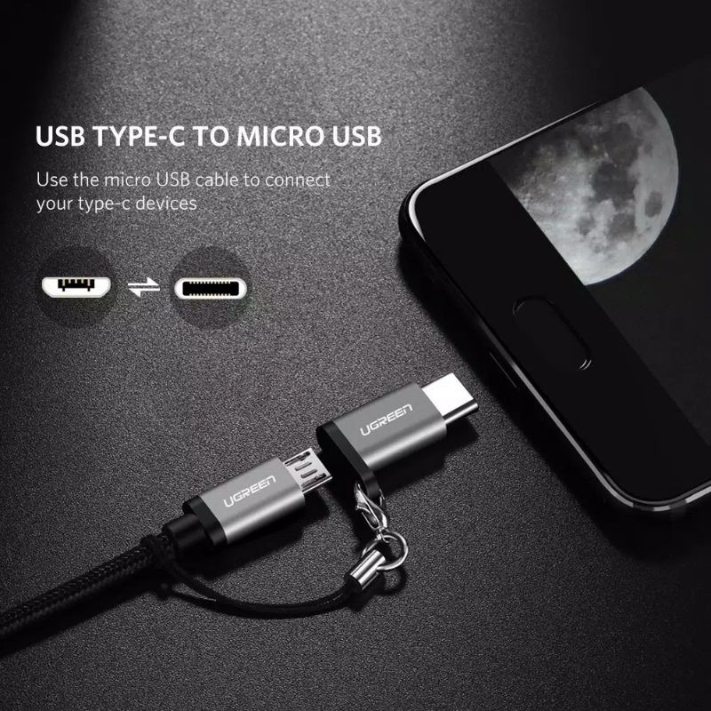 UGREEN Type C to Micro USB OTG Cable Adapter